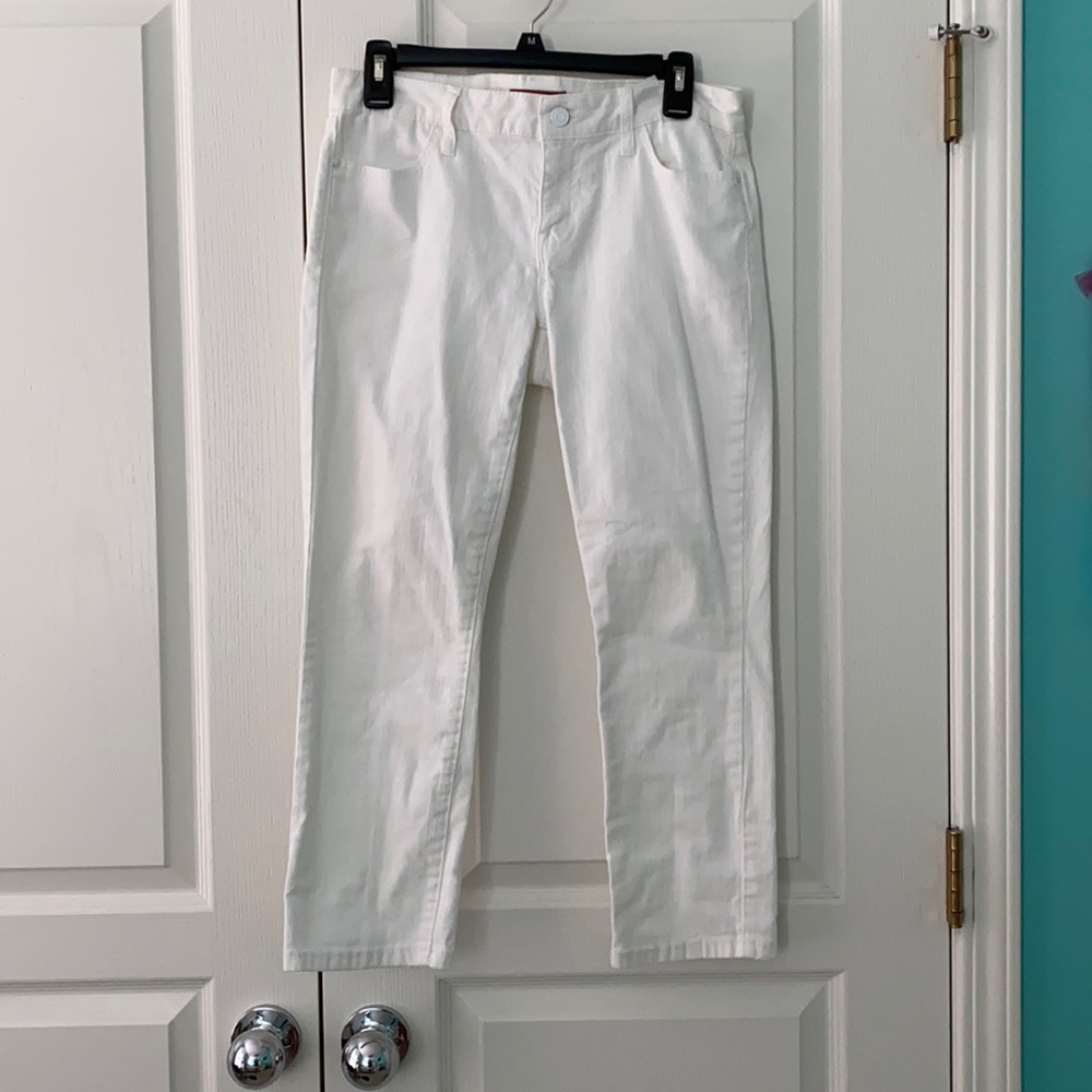 Tommy Hilfiger White Crop Jeans size 4